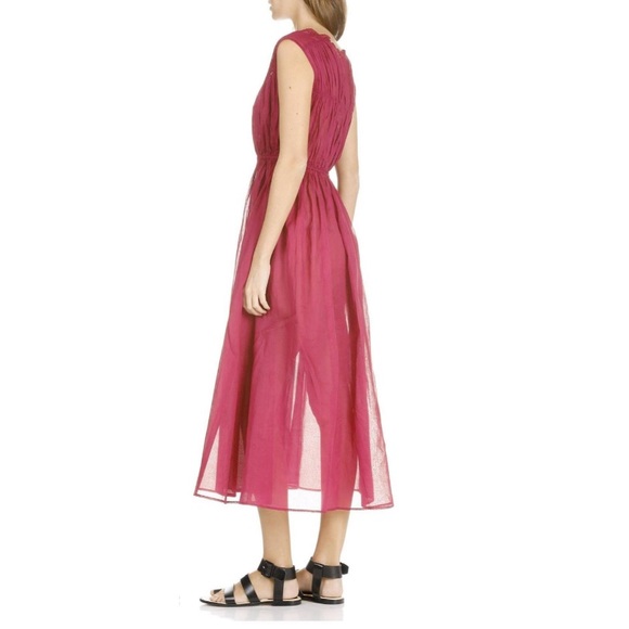 Mes Demoiselles Clothilde Dress in Berry - Picture 6 of 8